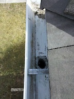 Denver Gutter Cleaning - Rain Gutter and Downspout AFTER being cleaned